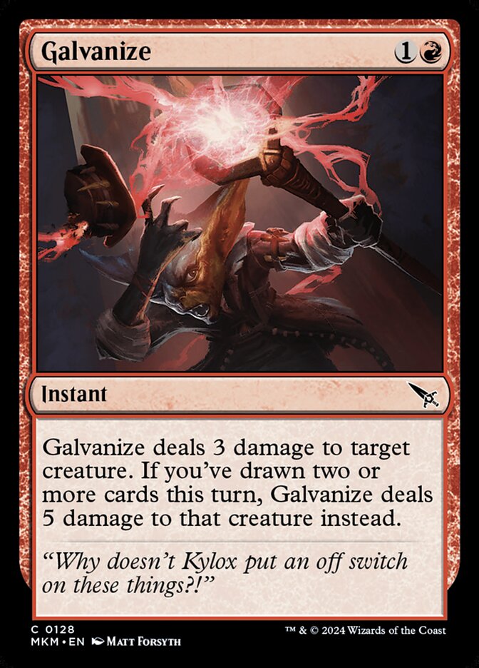 Galvanizar / Galvanize - Magic: The Gathering - MoxLand