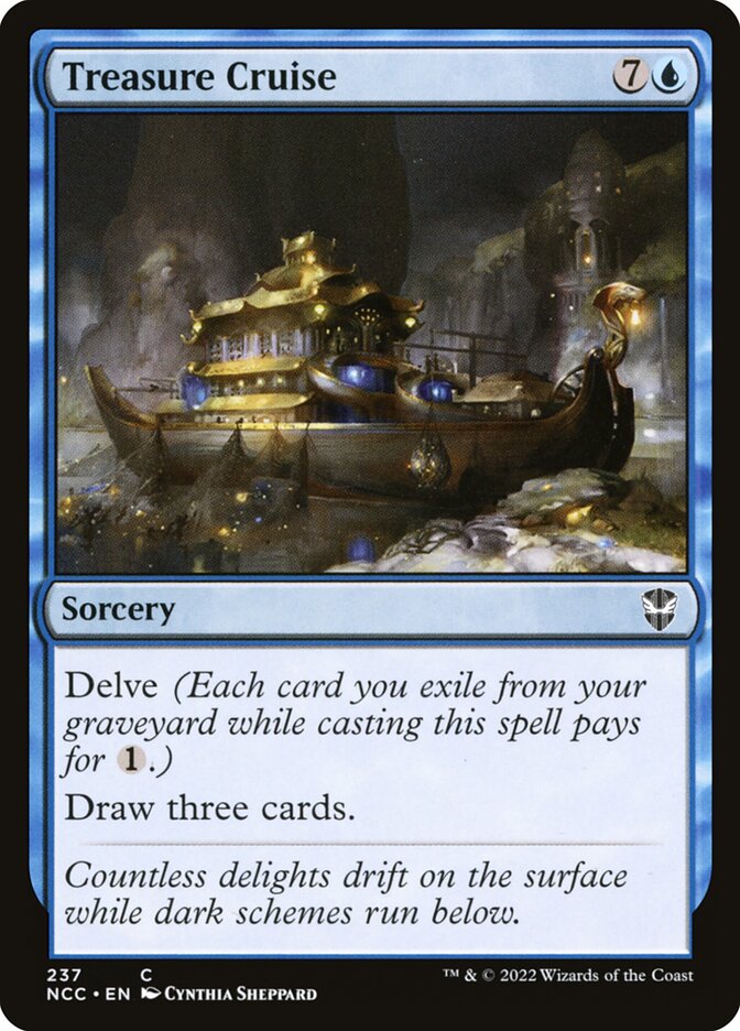 Cruzeiro do Tesouro / Treasure Cruise - Magic: The Gathering - MoxLand
