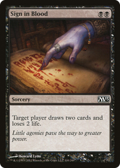 Assinar com Sangue / Sign in Blood - Magic: The Gathering - MoxLand