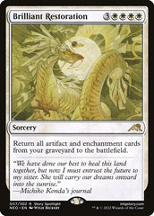 Restauração Brilhante / Brilliant Restoration - Magic: The Gathering - MoxLand