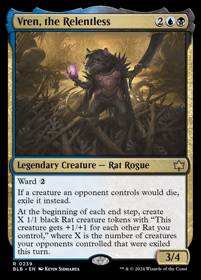 Vren, o Implacável / Vren, the Relentless - Magic: The Gathering - MoxLand