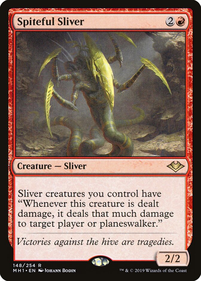 Fractius Malévolo / Spiteful Sliver - Magic: The Gathering - MoxLand