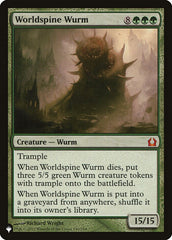 Vorme Espinha do Mundo / Worldspine Wurm - Magic: The Gathering - MoxLand