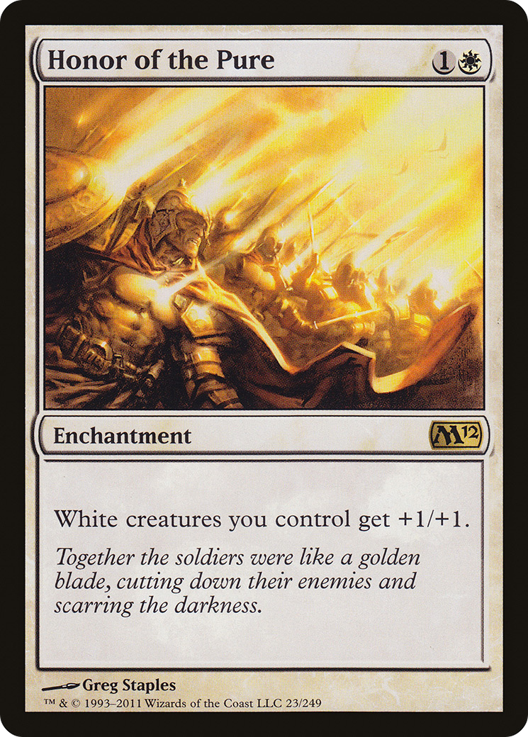 Honra do Puro / Honor of the Pure - Magic: The Gathering - MoxLand