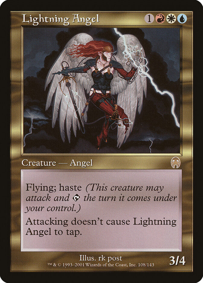 Anjo do Relâmpago / Lightning Angel - Magic: The Gathering - MoxLand