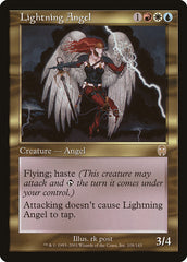 Anjo do Relâmpago / Lightning Angel - Magic: The Gathering - MoxLand