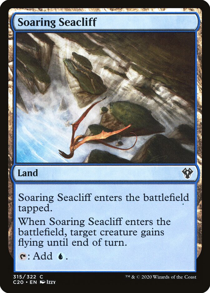 Penhasco Marinho Altivo / Soaring Seacliff - Magic: The Gathering - MoxLand