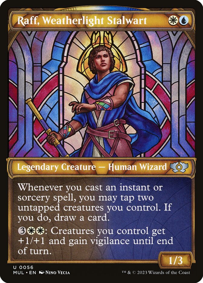 Raff, Defensor do Bons Ventos / Raff, Weatherlight Stalwart - Magic: The Gathering - MoxLand