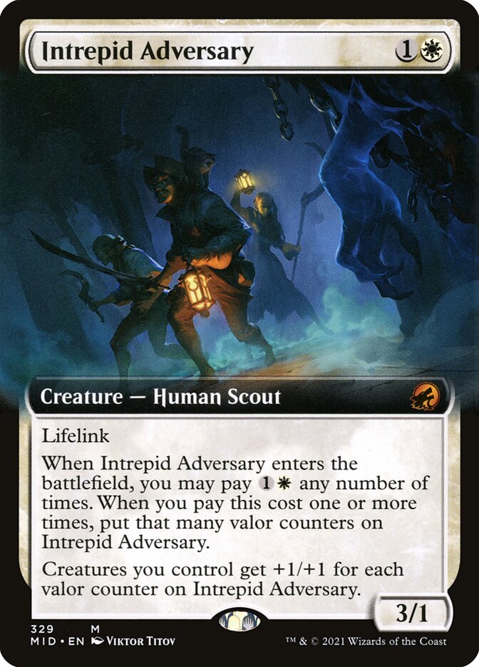 Adversário Intrépido / Intrepid Adversary - Magic: The Gathering - MoxLand