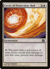 Círculo de Proteção: Vermelho / Circle of Protection: Red - Magic: The Gathering - MoxLand