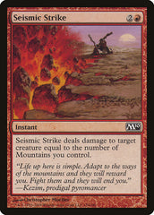Golpe Sísmico / Seismic Strike - Magic: The Gathering - MoxLand