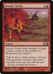 Golpe Sísmico / Seismic Strike - Magic: The Gathering - MoxLand