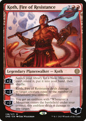 Koth, Fogo da Resistência / Koth, Fire of Resistance - Magic: The Gathering - MoxLand