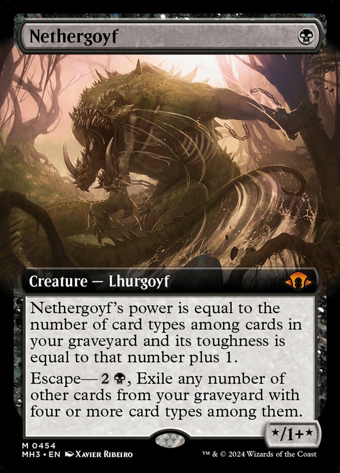 Ínferogoyf / Nethergoyf - Magic: The Gathering - MoxLand