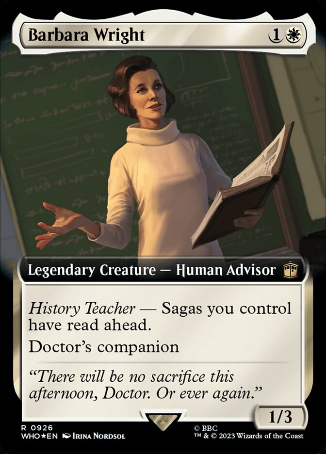 Barbara Wright - Magic: The Gathering - MoxLand