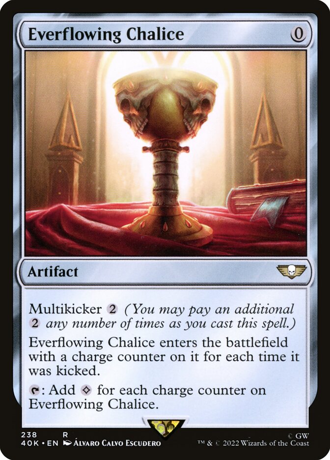 Cálice do Fluxo Perene / Everflowing Chalice - Magic: The Gathering - MoxLand