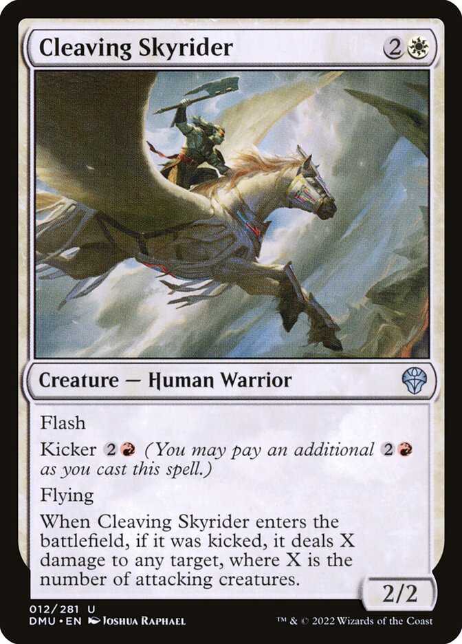 Ginete Celeste Decepador / Cleaving Skyrider - Magic: The Gathering - MoxLand