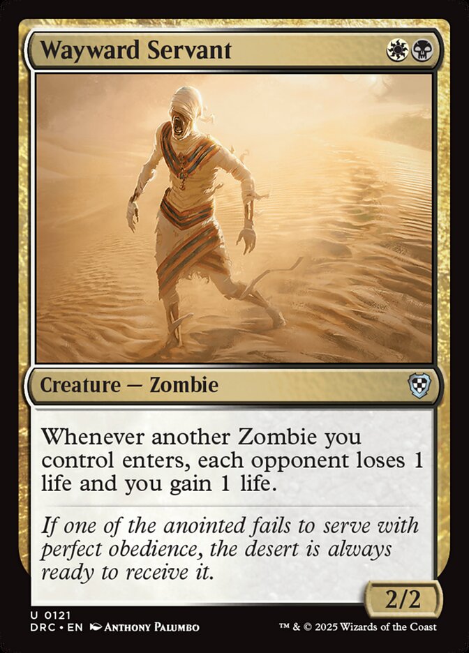 Servo Desobediente / Wayward Servant - Magic: The Gathering - MoxLand