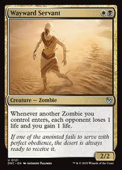 Servo Desobediente / Wayward Servant - Magic: The Gathering - MoxLand