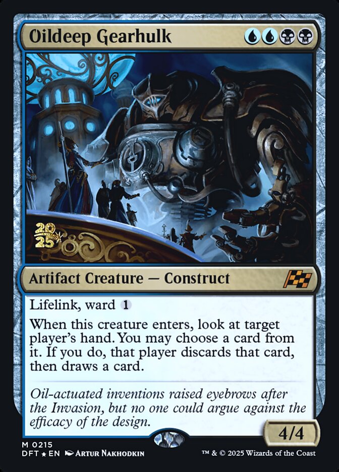 Oildeep Gearhulk - Magic: The Gathering - MoxLand