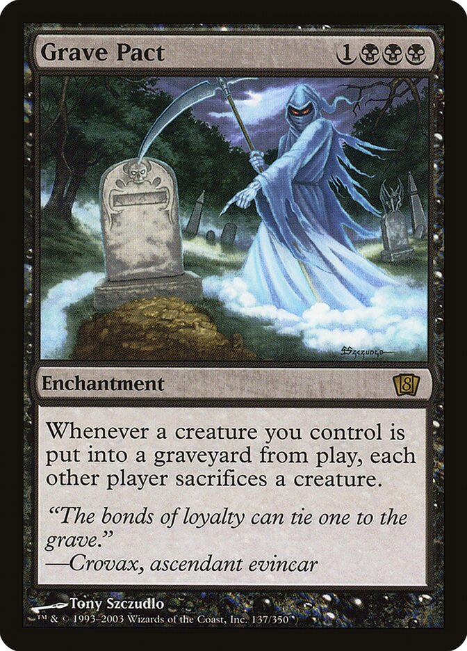 Pacto da Sepultura / Grave Pact - Magic: The Gathering - MoxLand