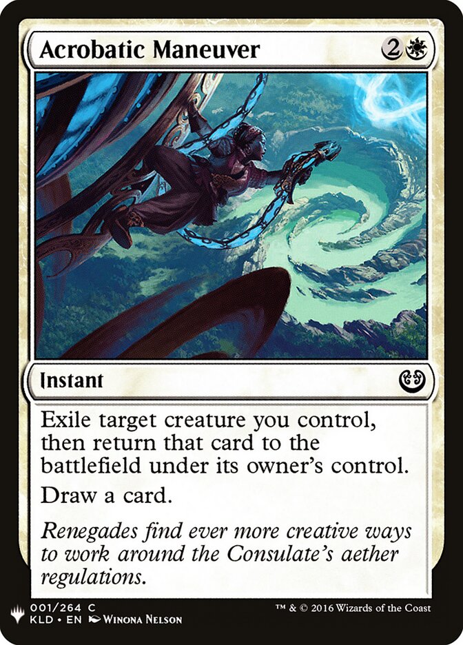 Manobra Acrobática / Acrobatic Maneuver - Magic: The Gathering - MoxLand