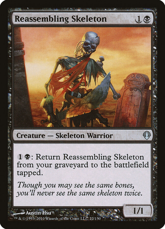 Esqueleto Remontado / Reassembling Skeleton - Magic: The Gathering - MoxLand