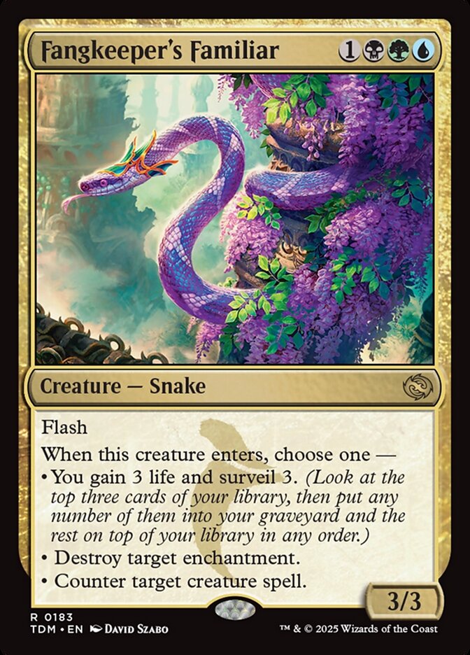Familiar do Guardião da Presa / Fangkeeper's Familiar - Magic: The Gathering - MoxLand