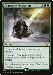 Revelação Xamânica / Shamanic Revelation - Magic: The Gathering - MoxLand