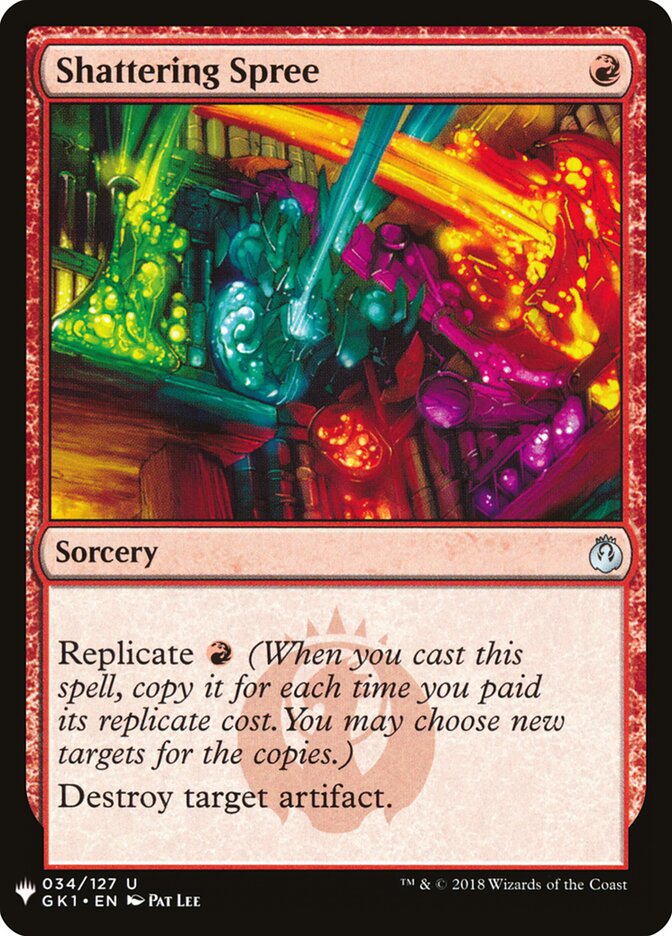 Farra Devastadora / Shattering Spree - Magic: The Gathering - MoxLand