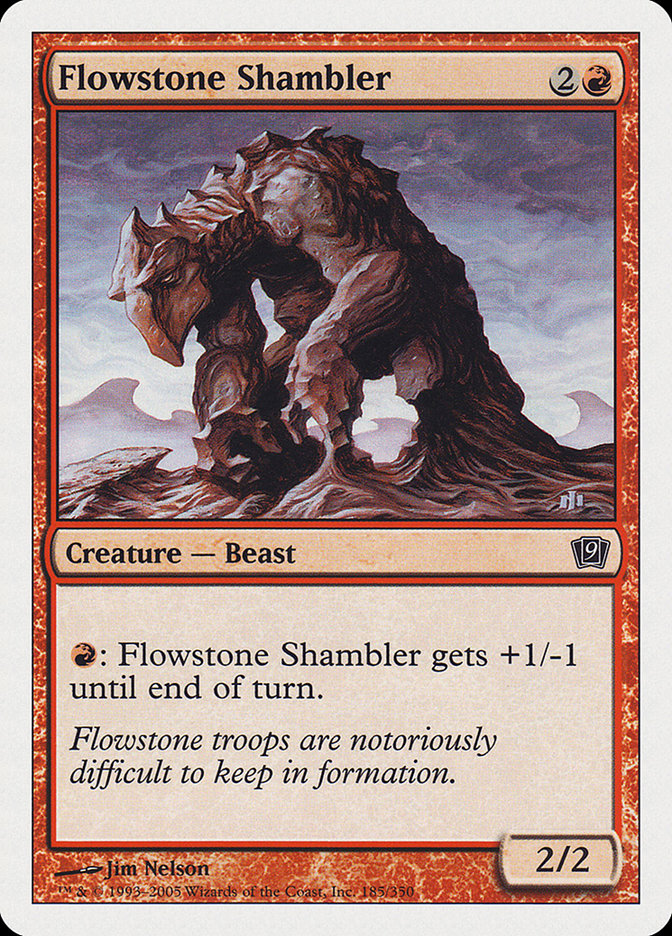 Trôpego de Rochafluente / Flowstone Shambler - Magic: The Gathering - MoxLand