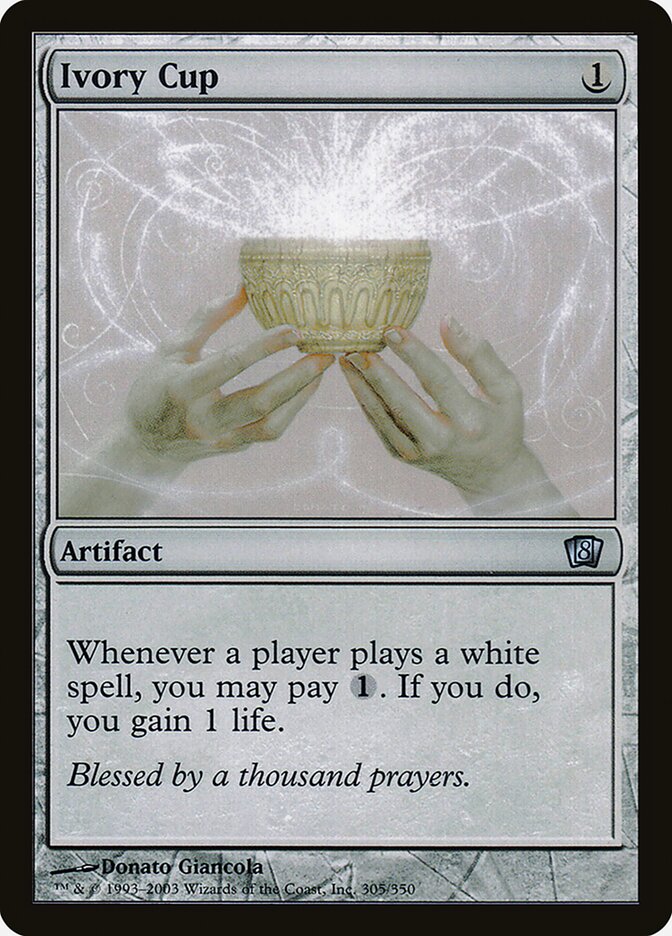 Cálice de Marfim / Ivory Cup - Magic: The Gathering - MoxLand