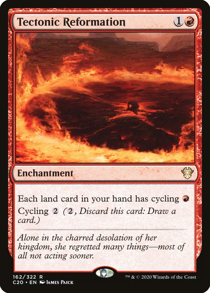 Reforma Tectônica / Tectonic Reformation - Magic: The Gathering - MoxLand