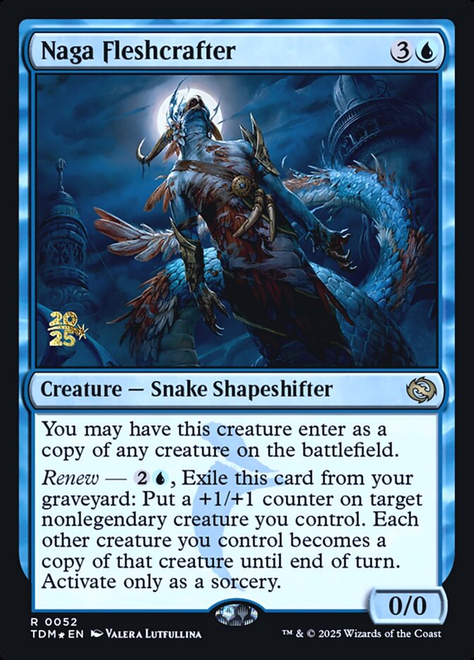 Naga Fleshcrafter - Magic: The Gathering - MoxLand