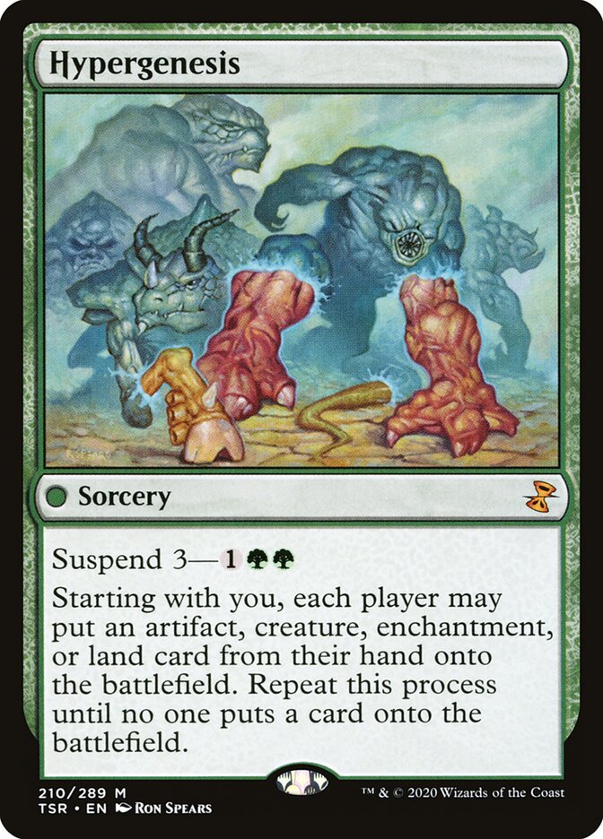 Hipergênese / Hypergenesis - Magic: The Gathering - MoxLand