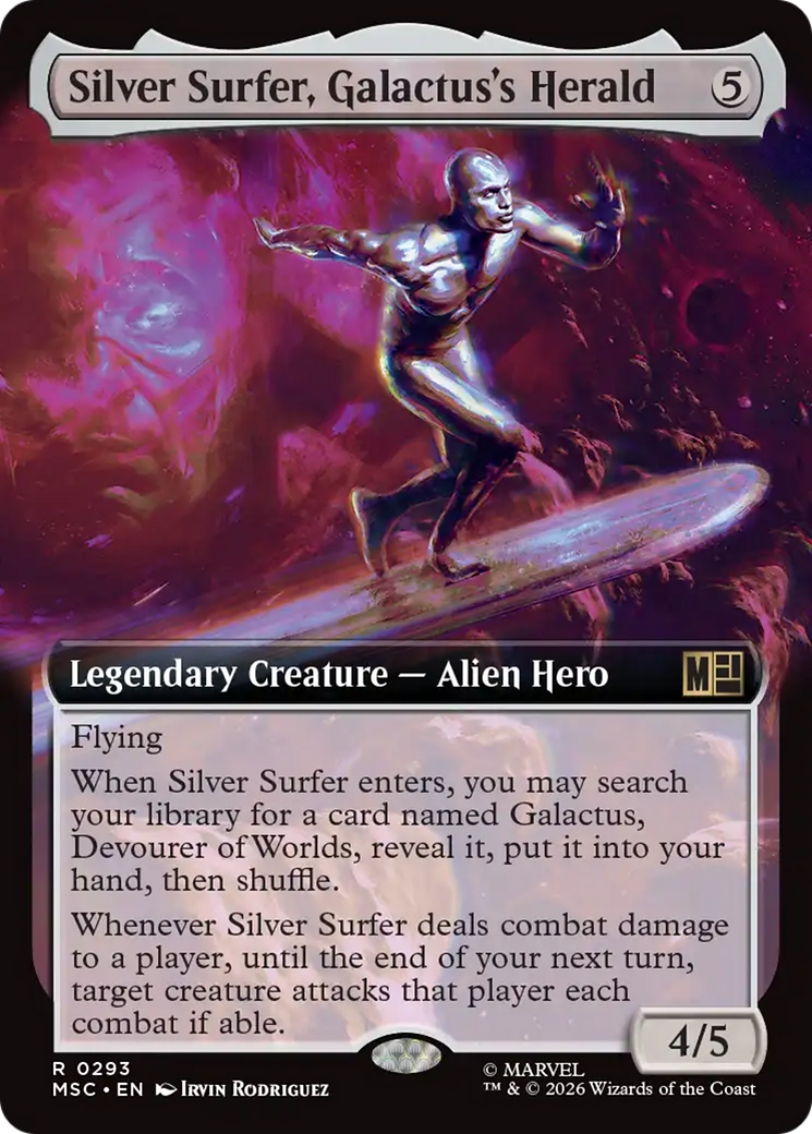 Silver Surfer, Galactus's Herald - Magic: The Gathering - MoxLand