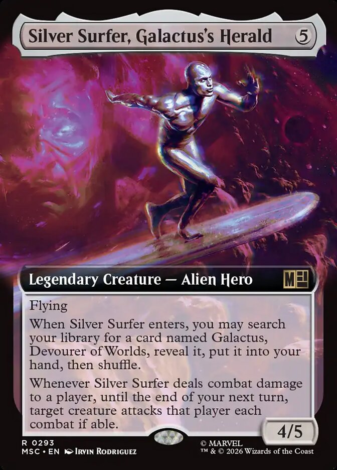 Silver Surfer, Galactus's Herald - Magic: The Gathering - MoxLand