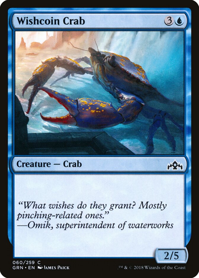 Caranguejo das Moedas da Fortuna / Wishcoin Crab - Magic: The Gathering - MoxLand
