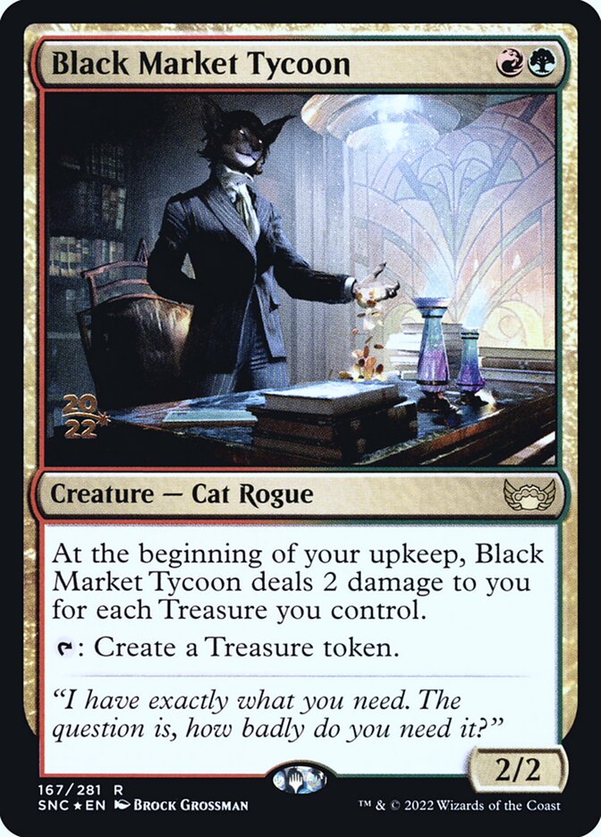 Magnata do Mercado Negro / Black Market Tycoon - Magic: The Gathering - MoxLand
