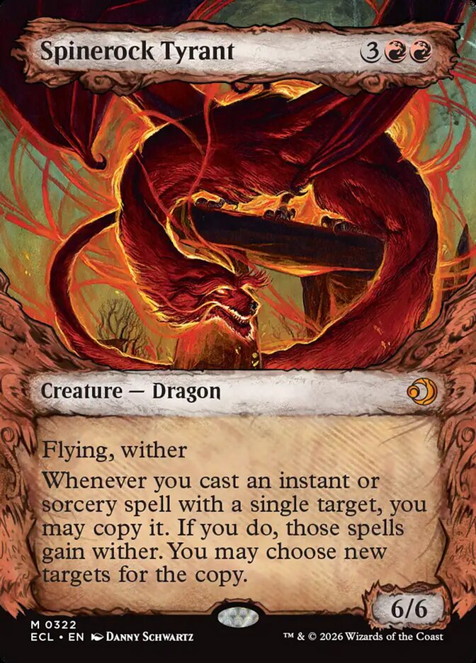 Tirano da Rocha Espinhosa / Spinerock Tyrant - Magic: The Gathering - MoxLand