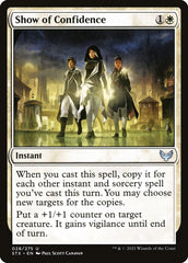 Demonstração de Confiança / Show of Confidence - Magic: The Gathering - MoxLand