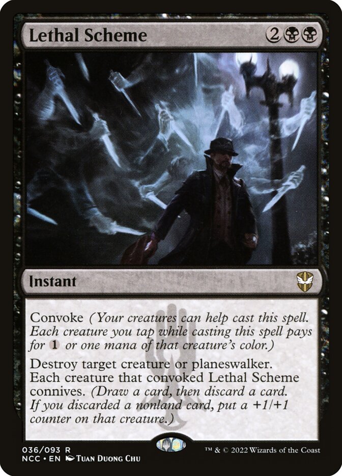 Esquema Letal / Lethal Scheme - Magic: The Gathering - MoxLand