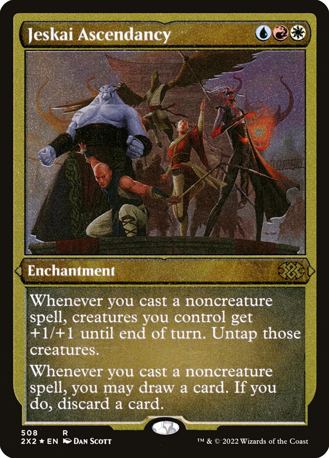 Ascendência Jeskai / Jeskai Ascendancy - Magic: The Gathering - MoxLand