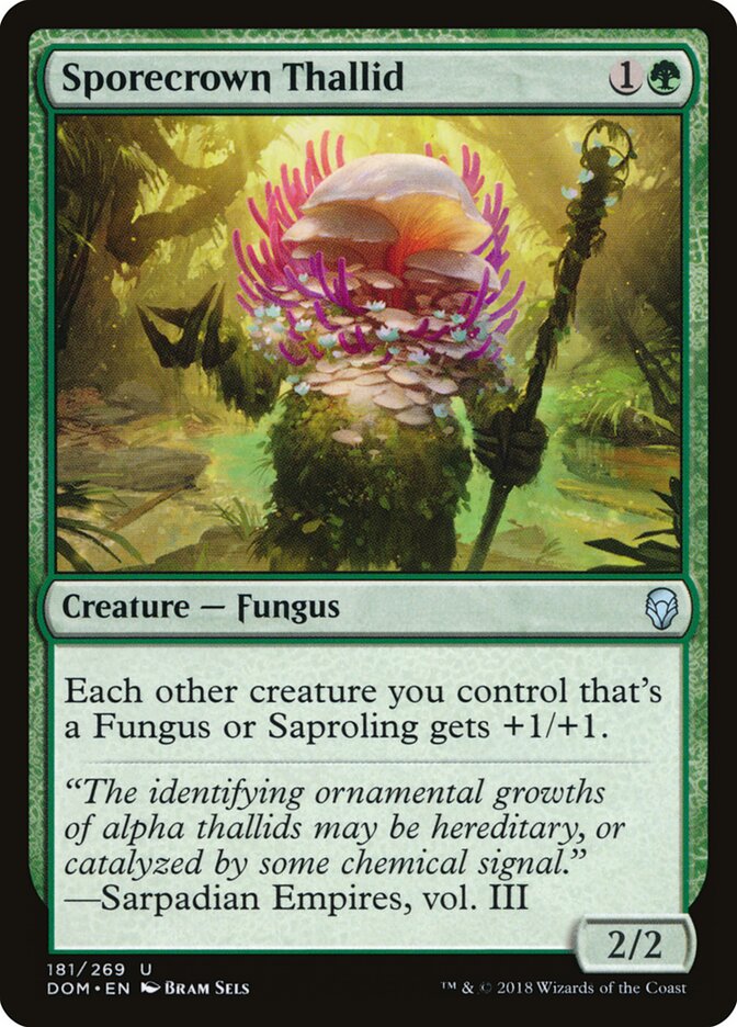 Talídia Coroa d'Esporos / Sporecrown Thallid - Magic: The Gathering - MoxLand