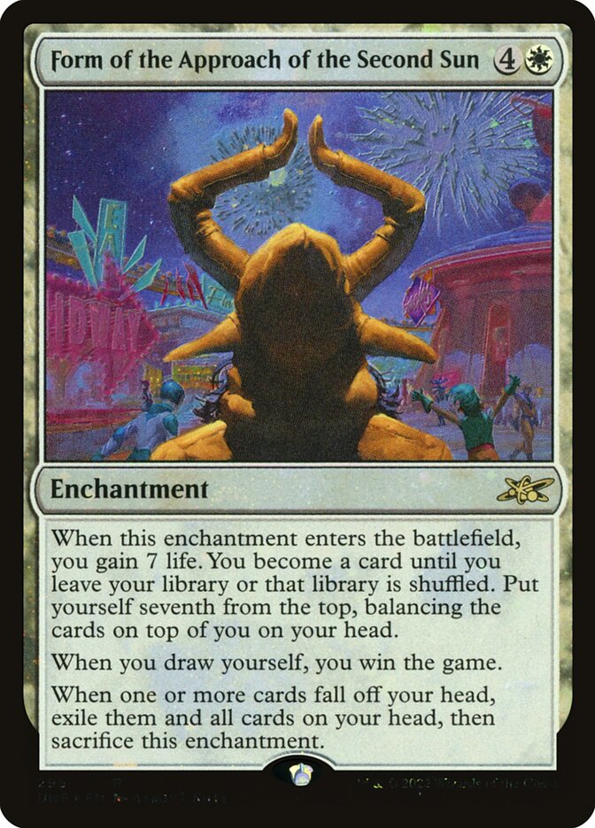 Form of the Approach of the Second Sun - Magic: The Gathering - MoxLand