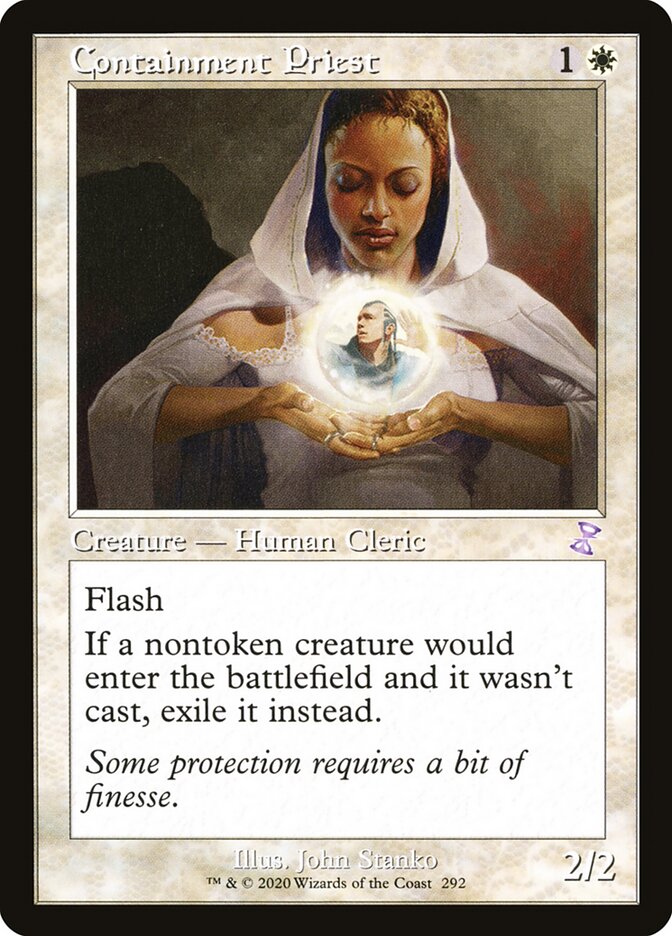 Sacerdotisa do Confinamento / Containment Priest - Magic: The Gathering - MoxLand