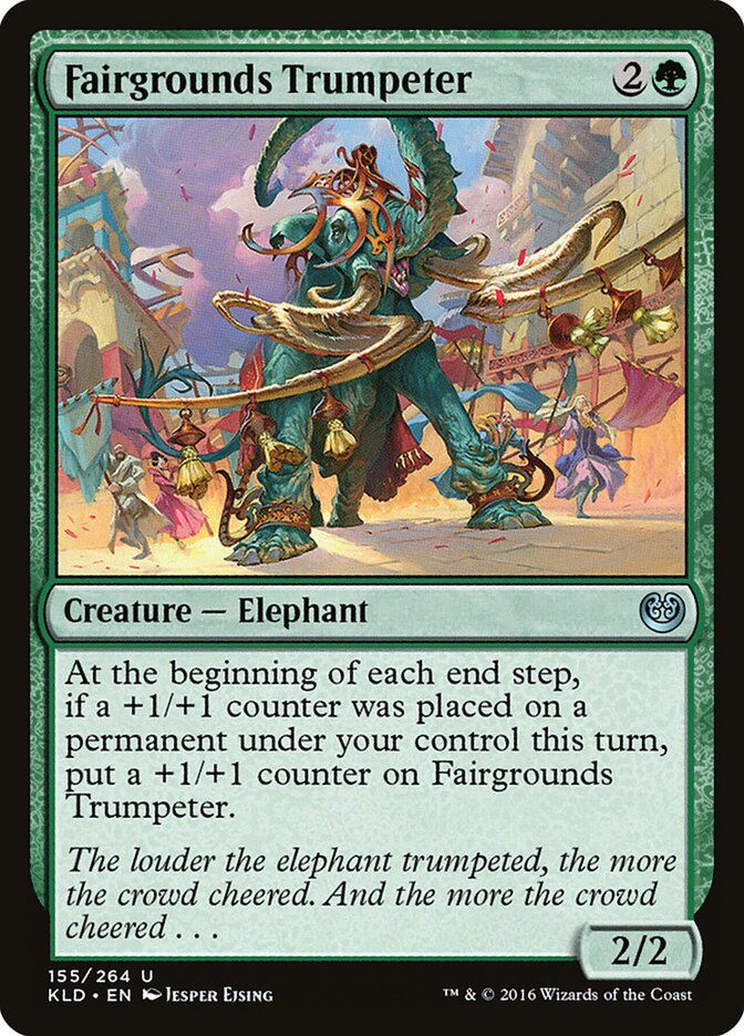 Trompetista da Feira / Fairgrounds Trumpeter - Magic: The Gathering - MoxLand