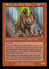 Ilharg, o Javali Arrasador / Ilharg, the Raze-Boar - Magic: The Gathering - MoxLand