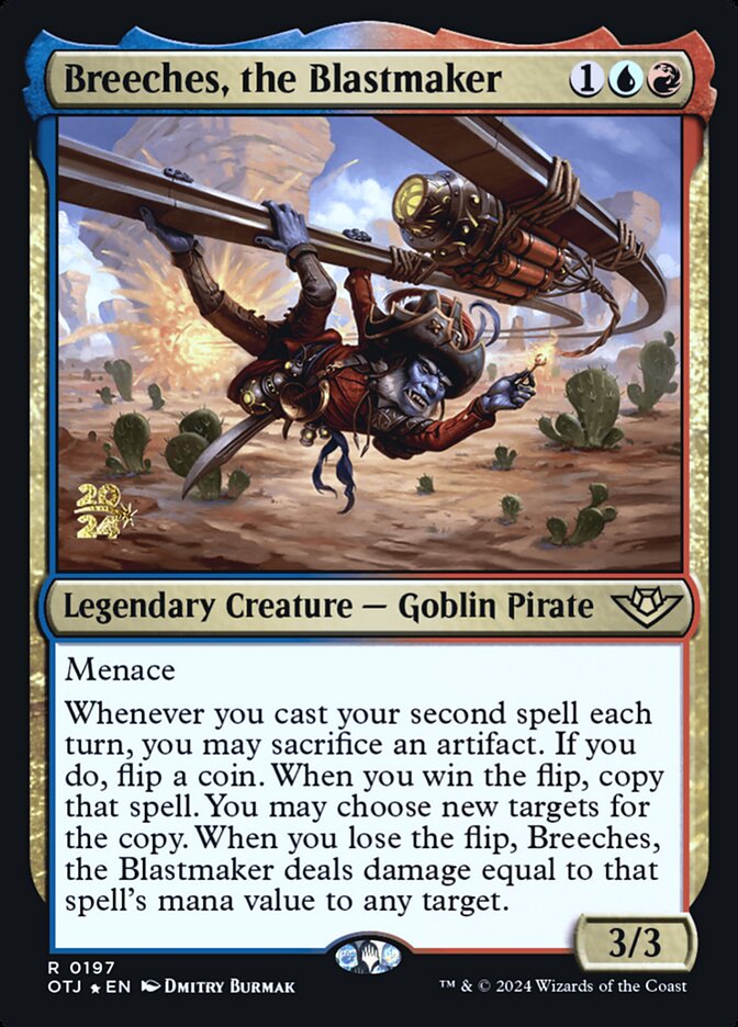 Bermuda, o Explodidor / Breeches, the Blastmaker - Magic: The Gathering - MoxLand