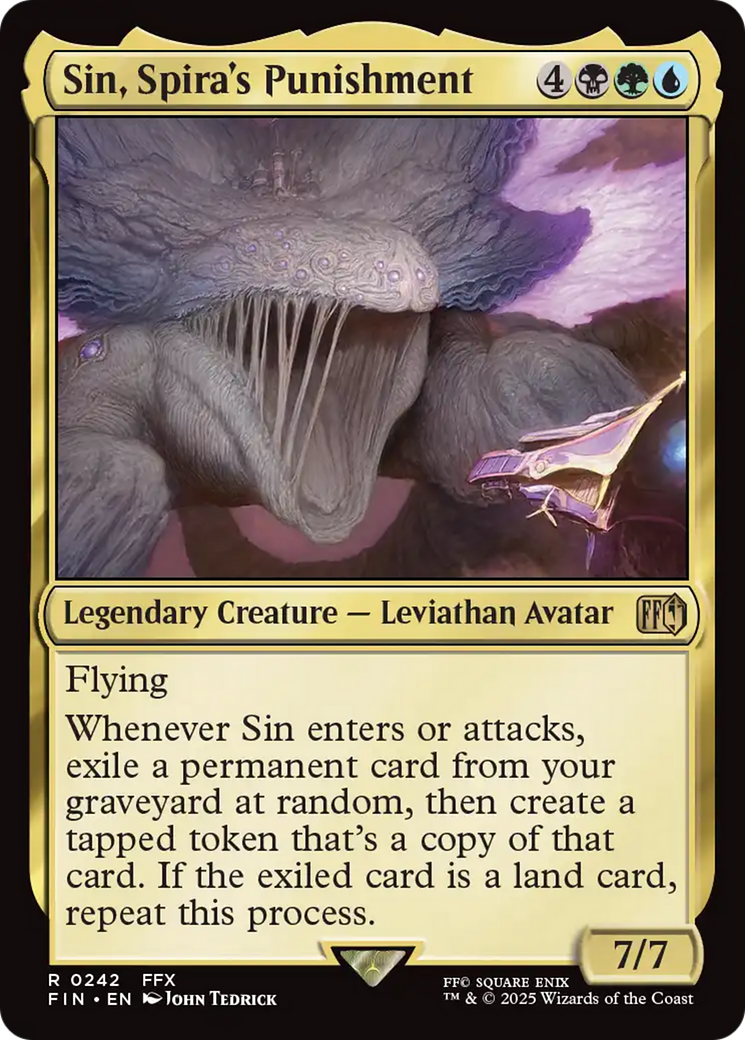 Sin, Punição de Spira / Sin, Spira's Punishment - Magic: The Gathering - MoxLand